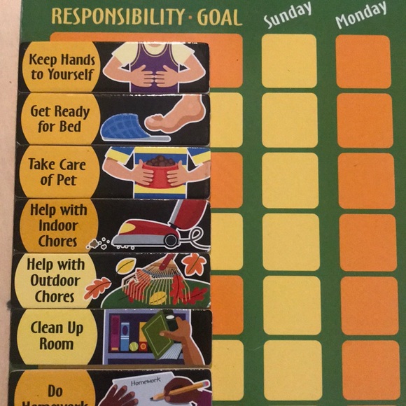 Melissa and Doug responsibility chart - Picture 2 of 9
